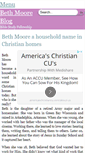 Mobile Screenshot of bethmooreblog.com